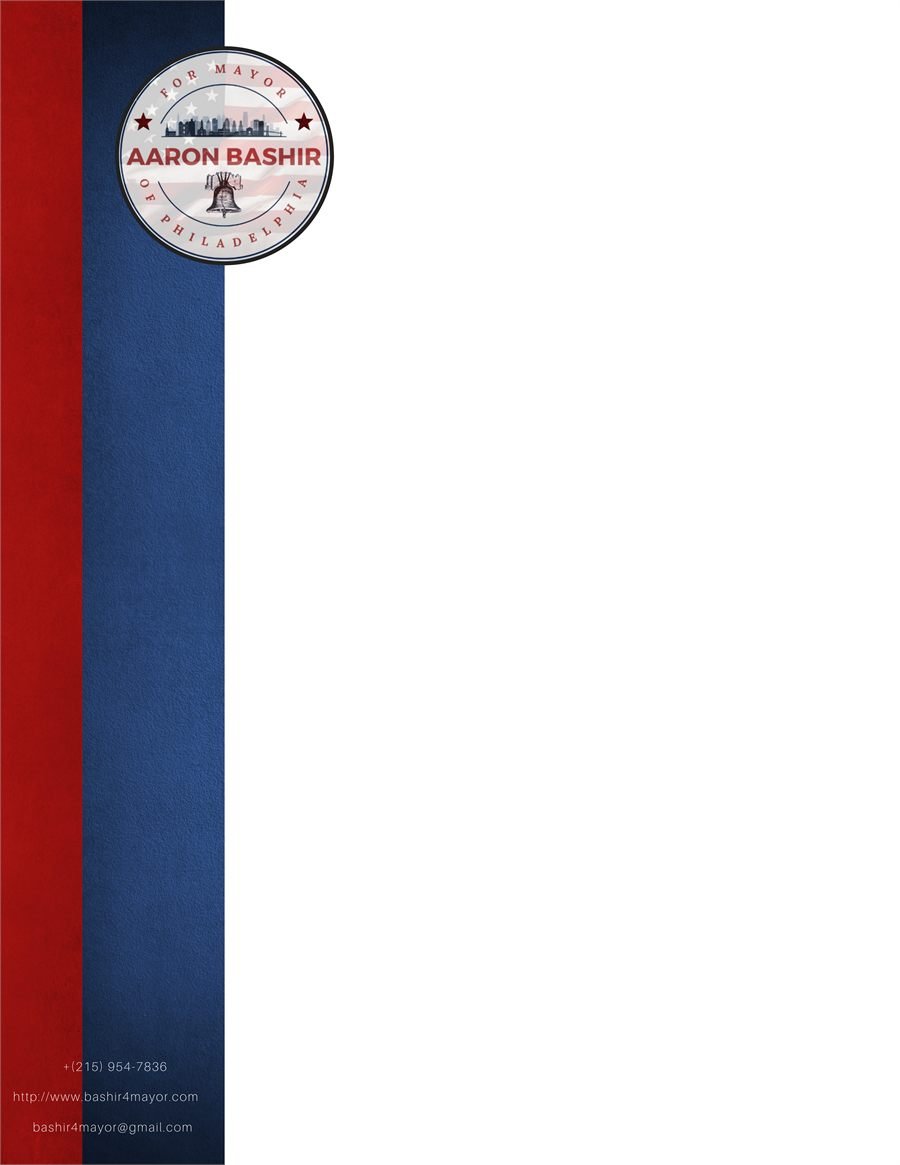 Campaign collateral — Letterhead