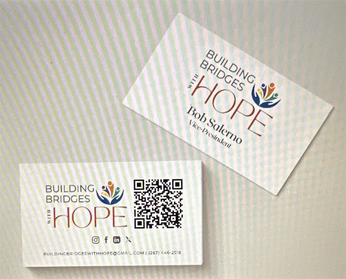 Building Bridges with Hope — Business cards