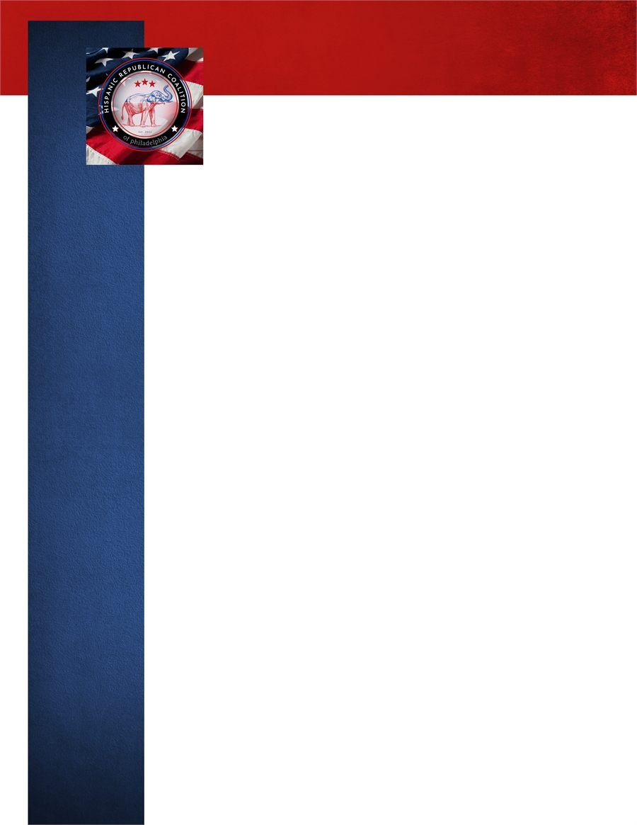 Hispanic Republican Coalition of Philadelphia — News-release template