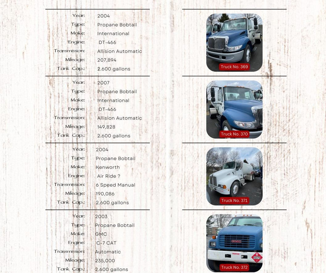 Maibach Energy — Fleet catalogue page