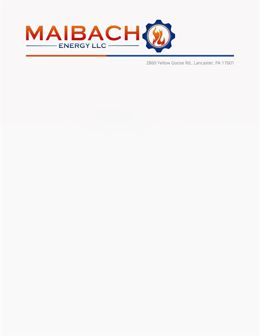 Maibach Energy — Letterhead