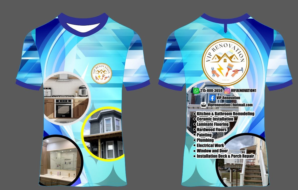 Fer Mc Exhaust Hood Cleaning & VIP Renovation — All-over crew shirt